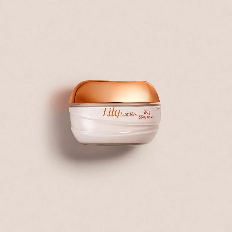 Creme Hidratante Acetinado Lily Lumière, 250g